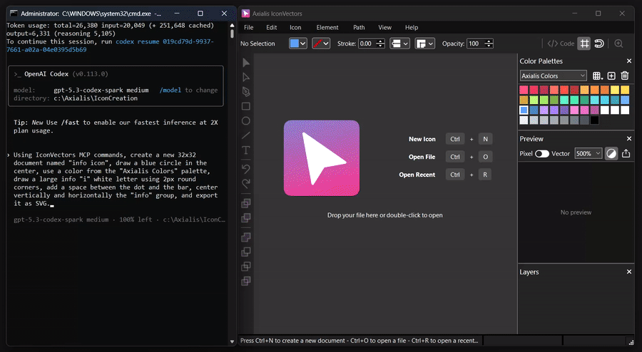 Creating an Icon with Codex