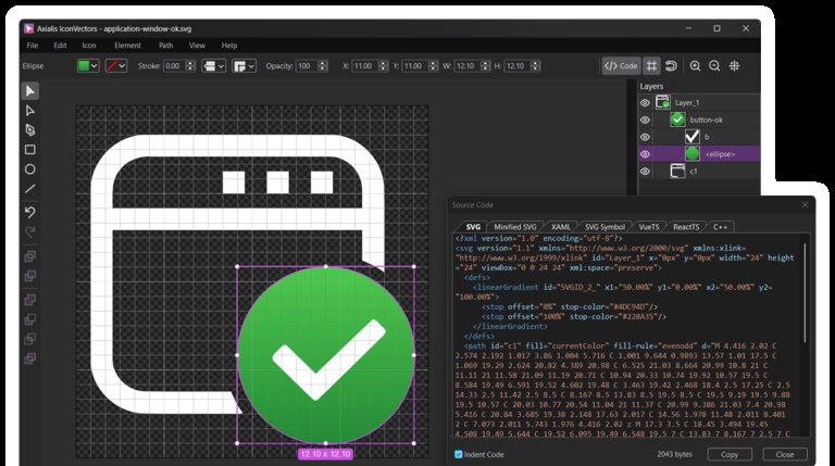 IconVectors — SVG Icon Editor for Developers (Windows, macOS & Linux ...