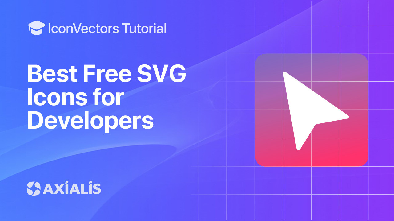 Best Free SVG Icons for Developers - IconVectors Tutorial