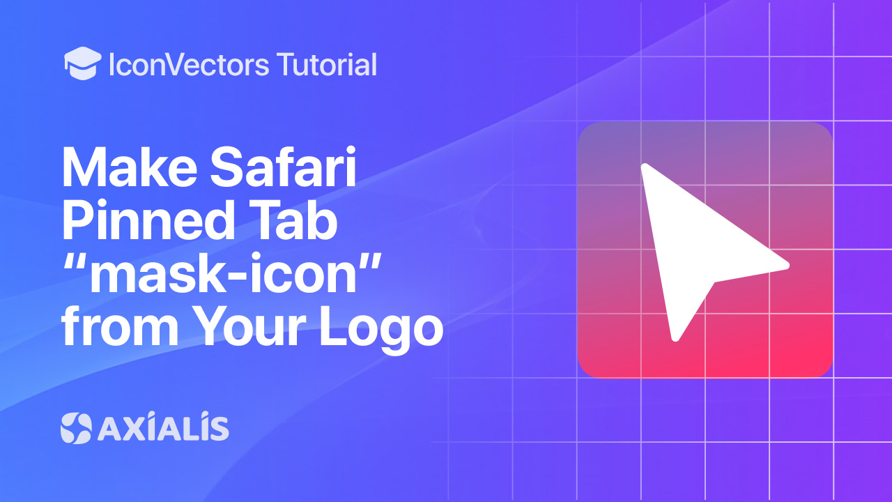 Create a Safari pinned‑tab mask‑icon from an SVG logo